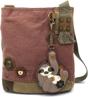 Chala Patch Cross-Body Women Handbag Mauve