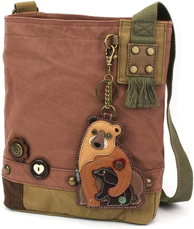 Chala Patch Cross-Body Women Handbag Mauve