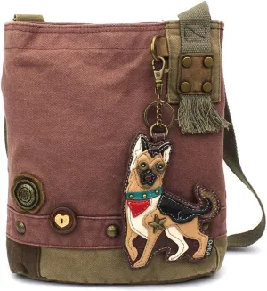 Chala Patch Cross-Body Women Handbag Mauve
