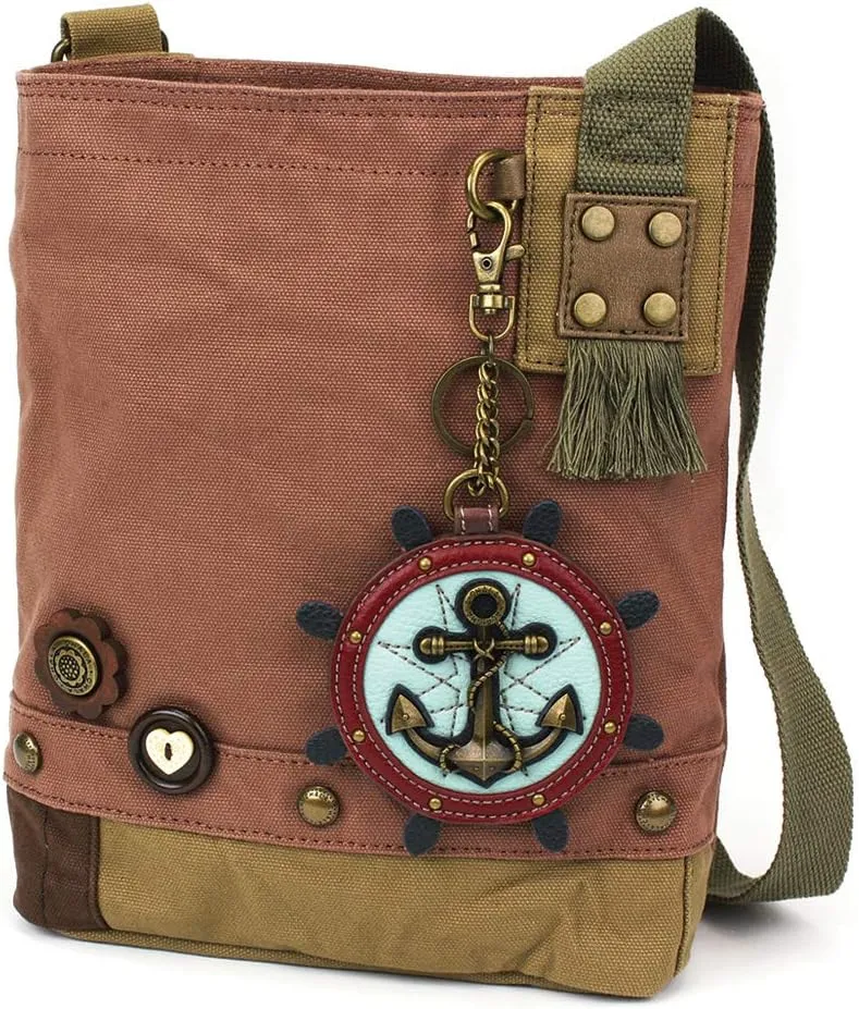 Chala Patch Cross-Body Women Handbag Mauve