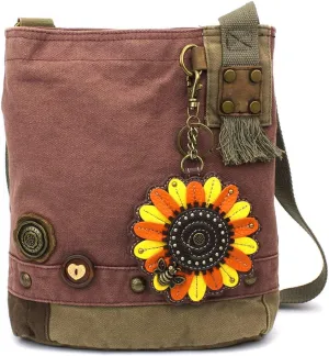 Chala Patch Cross-Body Women Handbag Mauve