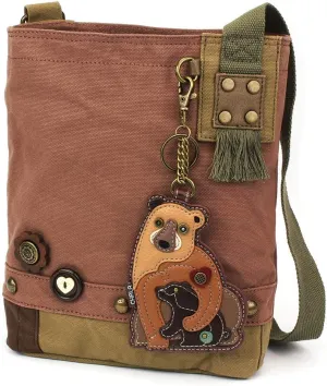Chala Patch Cross-Body Women Handbag Mauve