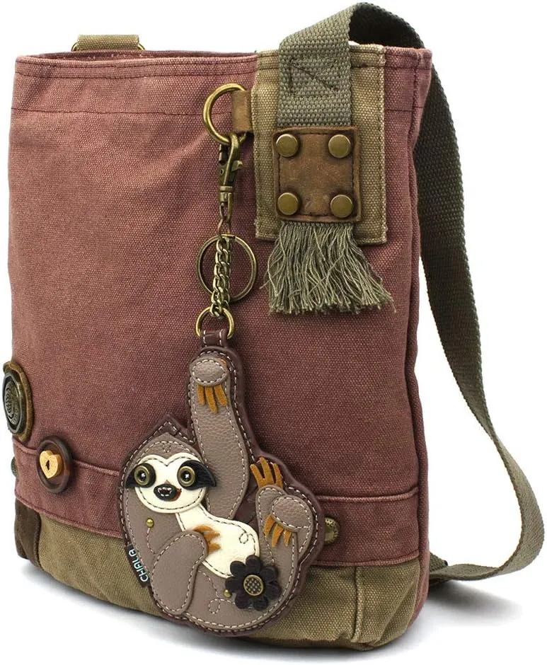 Chala Patch Cross-Body Women Handbag Mauve