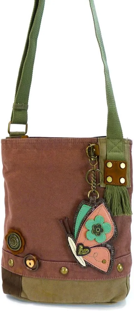 Chala Patch Cross-Body Women Handbag Mauve