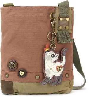 Chala Patch Cross-Body Women Handbag Mauve