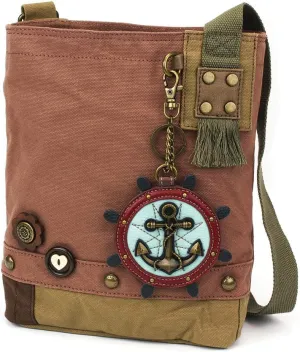Chala Patch Cross-Body Women Handbag Mauve
