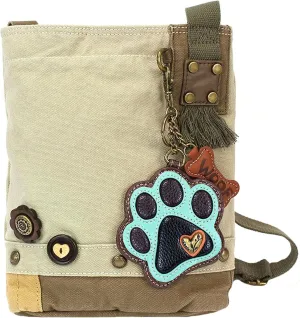 Chala Paw Print Patch Crossbody Handbag