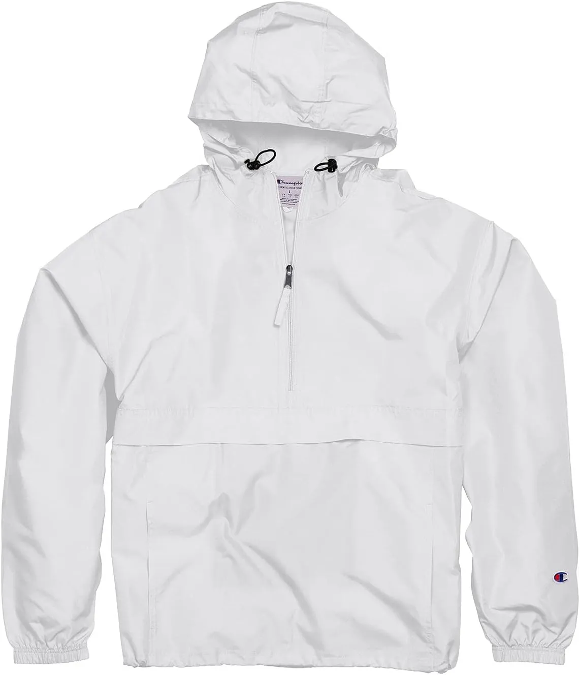 Champion Packable Quarter-Zip Jacket XL White