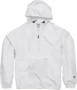 Champion Packable Quarter-Zip Jacket XL White