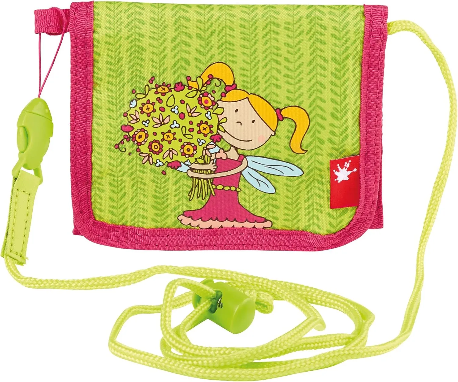 Children Coin Pouch, Apple Green, 12cm