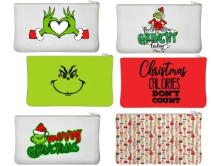 Christmas bag grin wee prescription medication drugs zipper pouch funny organized bff gag gift coworker penis calories (Christmas Calories)