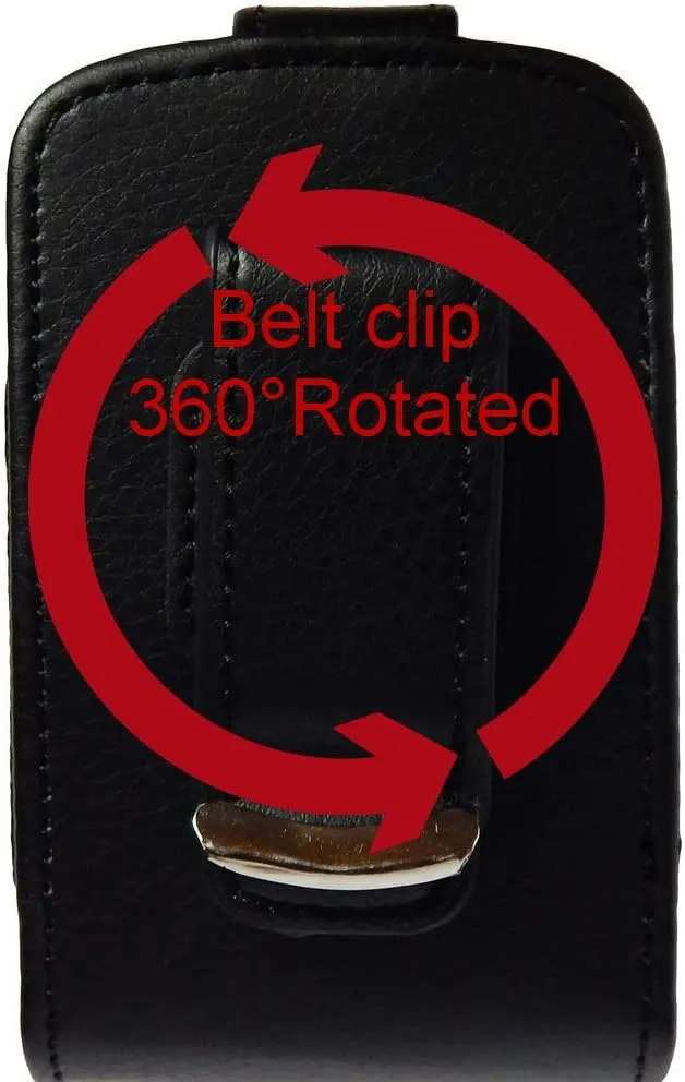 Classic Premium Pouch Case with Belt Clip for Medtronic MiniMed 780G (Black-V1)