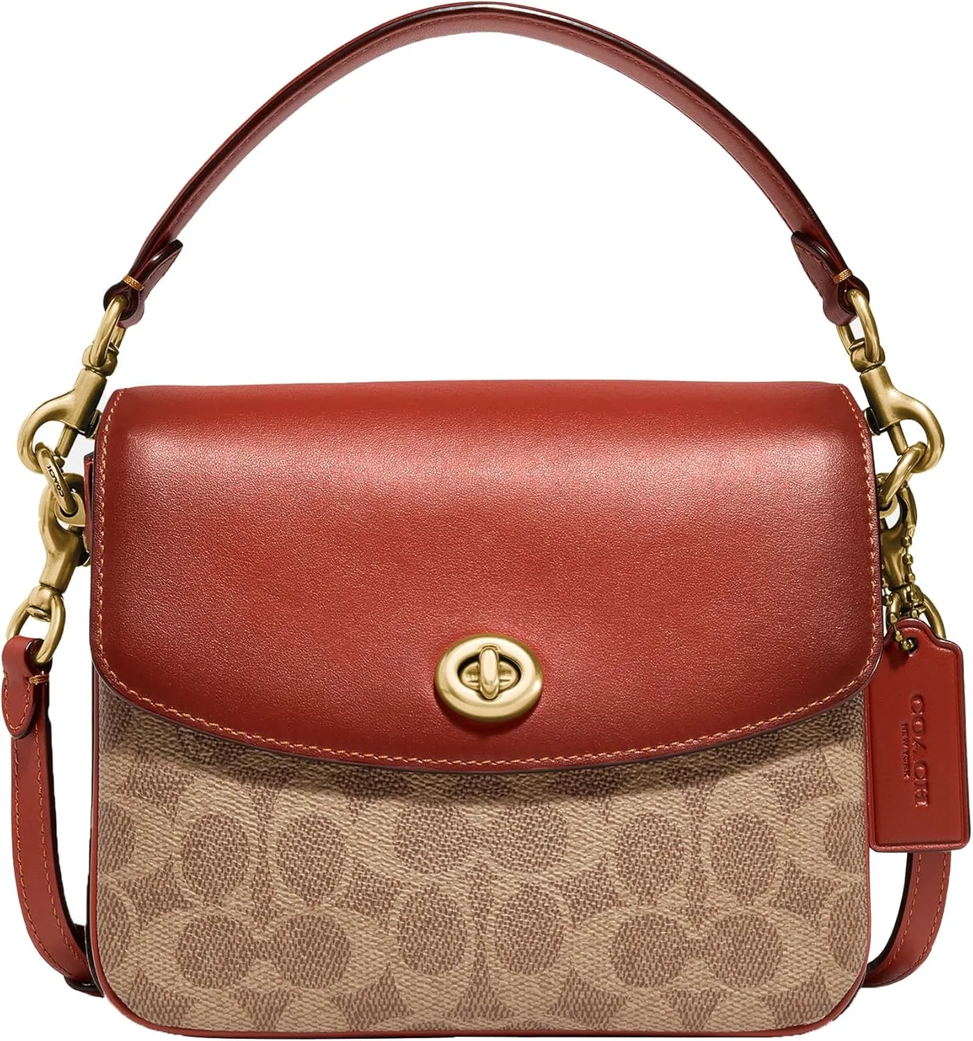 Coach Coated Canvas Signature Cassie Crossbody 19