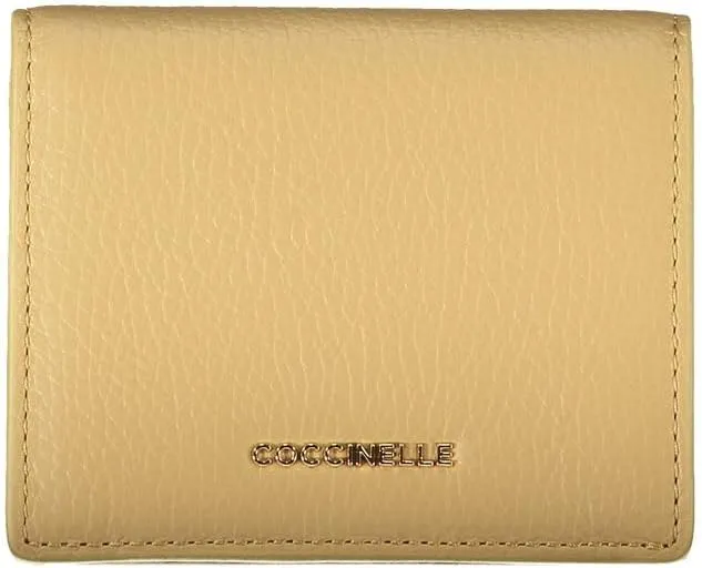 Coccinelle Beige Leather Women's Wallet