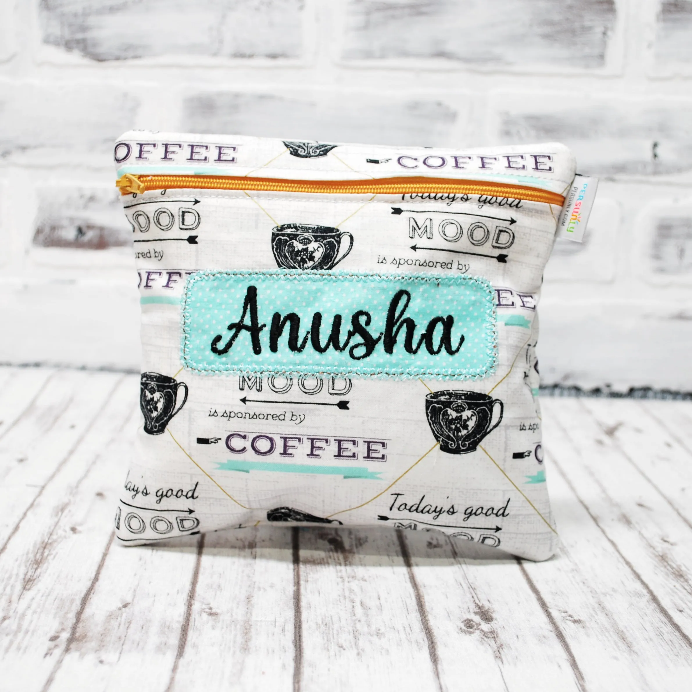 Coffee Mood Personalized Reusable Food Bag