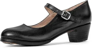 Colonial 325 Women's Folklorico Flamenco Dance Shoes with Nails, Leather, 5cm Heel
