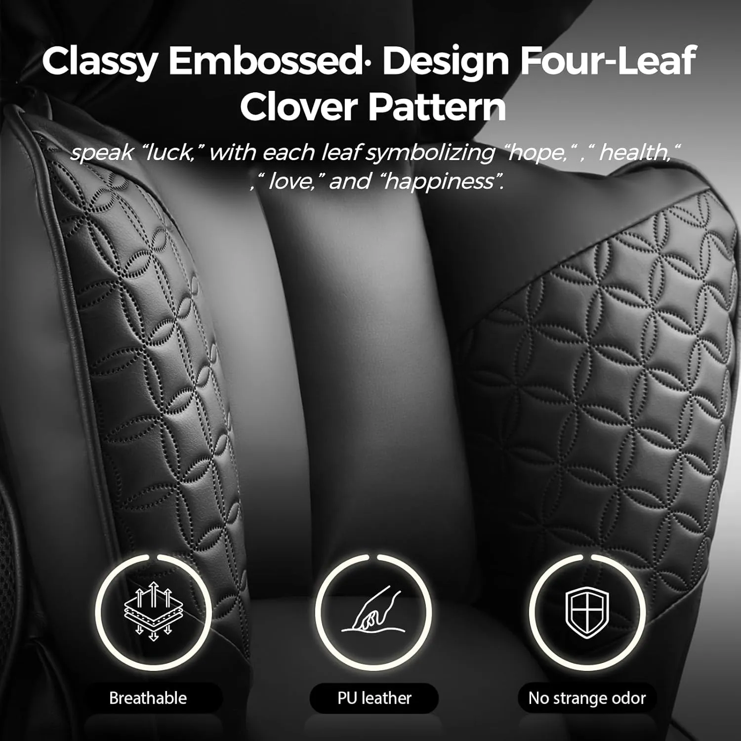 COMHOMA Big and Tall Office Chair 400LBS Wide Ergonomic Gaming Chair with Deluxe Embossing Designed Leather with Foot Rest,150°Reclining Adjustable Armrests Pocket Spring Back Support and Pillow