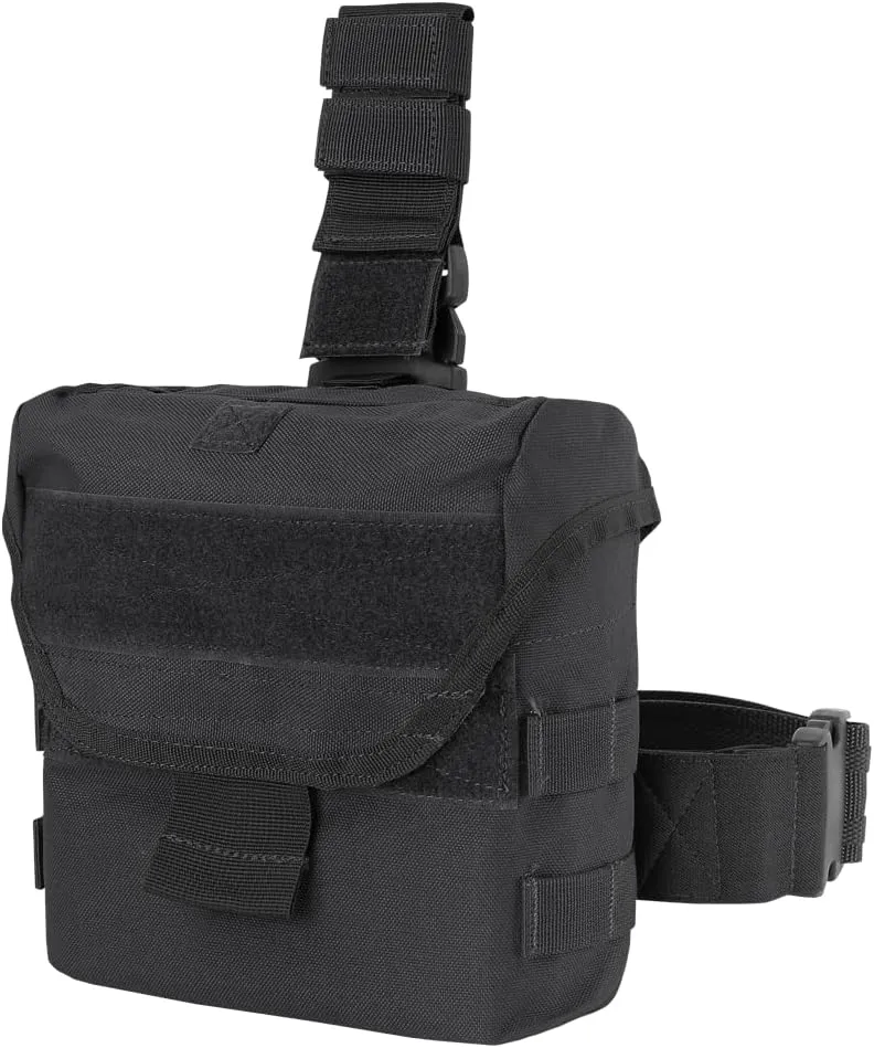 Condor MA38-002 Drop Leg Dump Pouch, Black