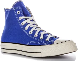 Converse A06529C Men's Chuck 70 Vintage Canvas Patch Trainers (Royal Blue, US 6M/8F)