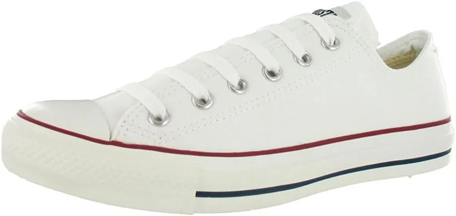 Converse Men's 6 UK, White Canvas, 6 Women/4 Men