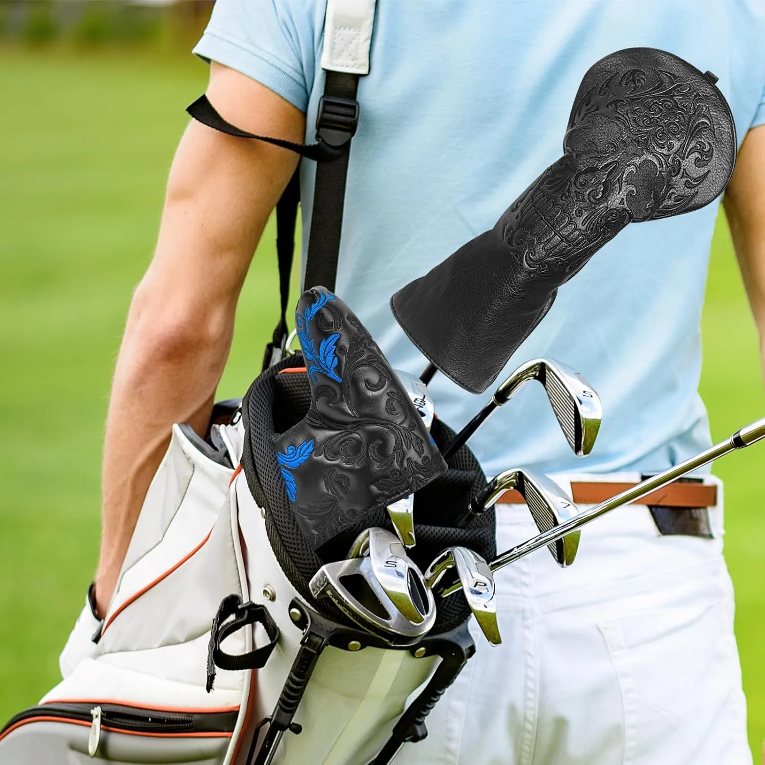 Craftsman Golf Blade Putter Headcover Cover Magnet Magnetic Closure Funny Animal Different Design for Your Choice