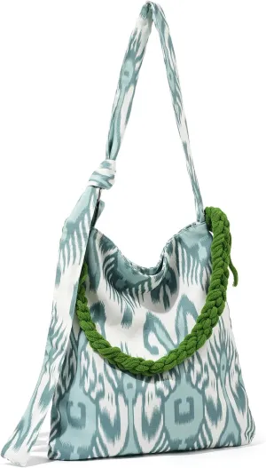 Crossbody Bags for Women Canvas Beach Tote Bags for Travel Foldable Boho Ladies Handbags Cute Hobo Shoulder Purse