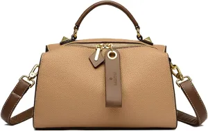 Crossbody Bags for Women Shoulder Handbags Dual Straps, Dual Directional Zipper Closure, Medium Size in 4 Colors
