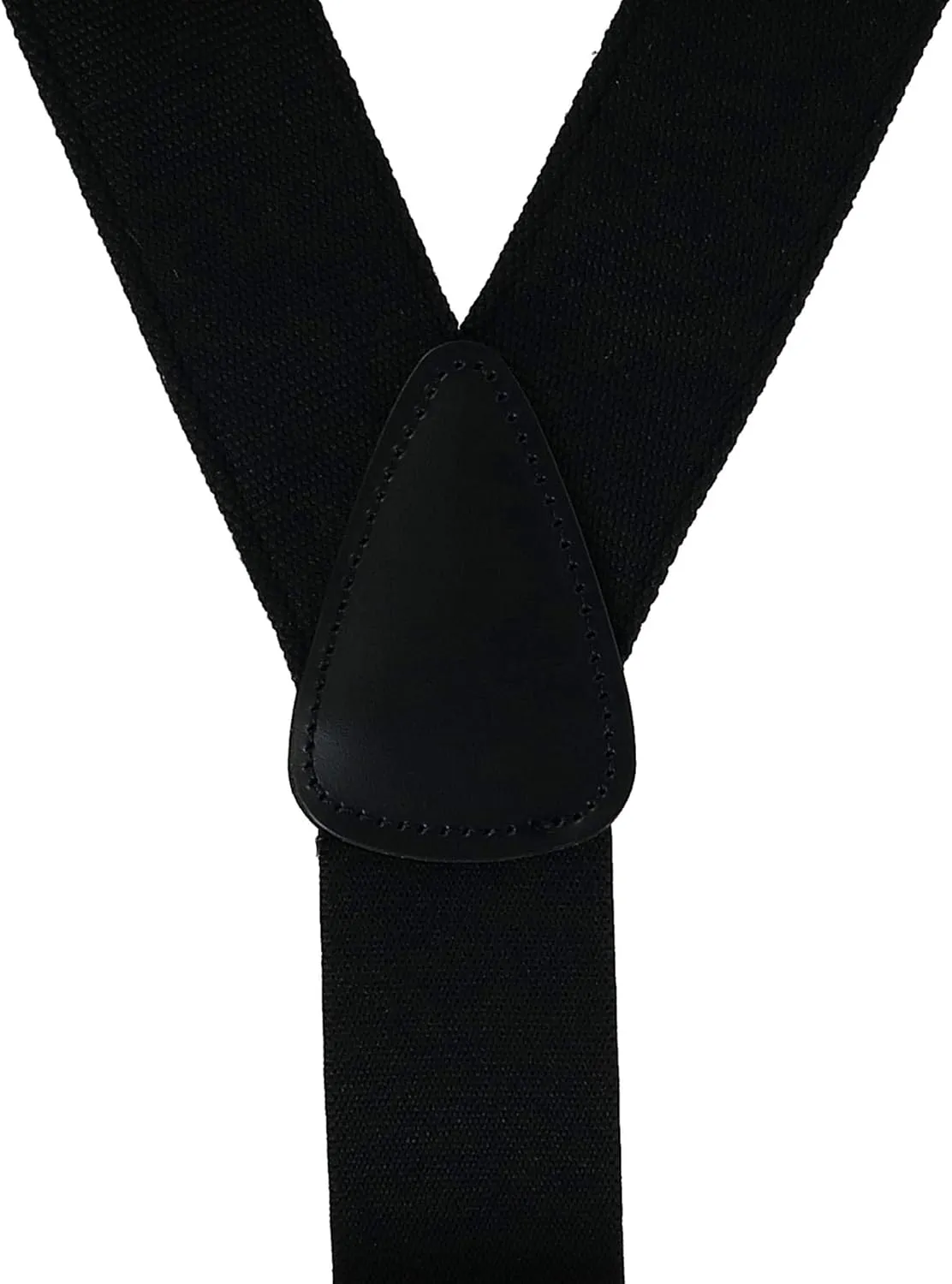 CTM® Men's Canvas Button-End Old West Suspenders (Tall Available)