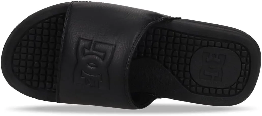 DC Shoes Men's Thong Sandals Flip Flops , Black , 9 US