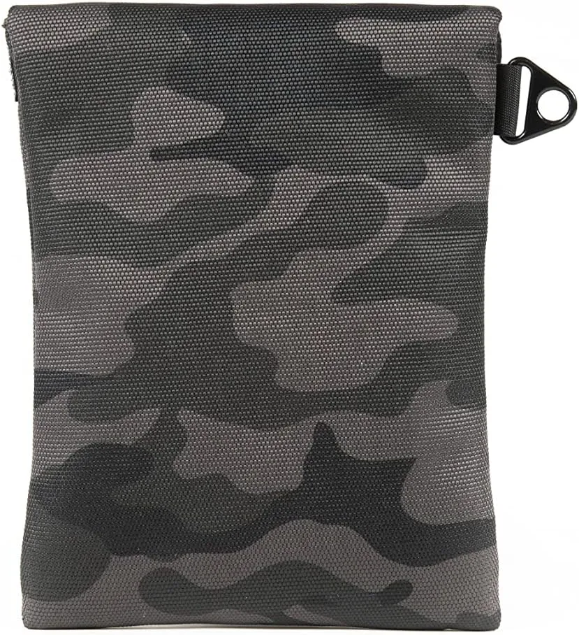 DIME BAGS Capo Carbon Filter Pouch Dual Seal | Carbon-Lined Pouch (7 Inch, Camo)
