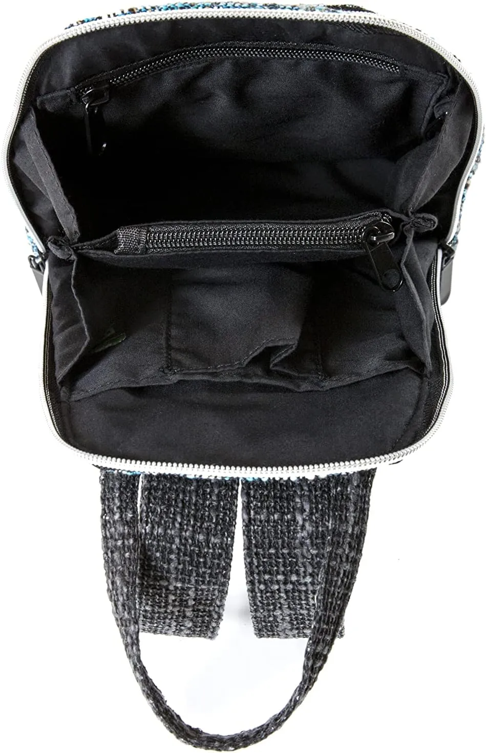 DIME BAGS - Club Kid Backpack - Stylish Mini Backpack with (Hemp Material,)