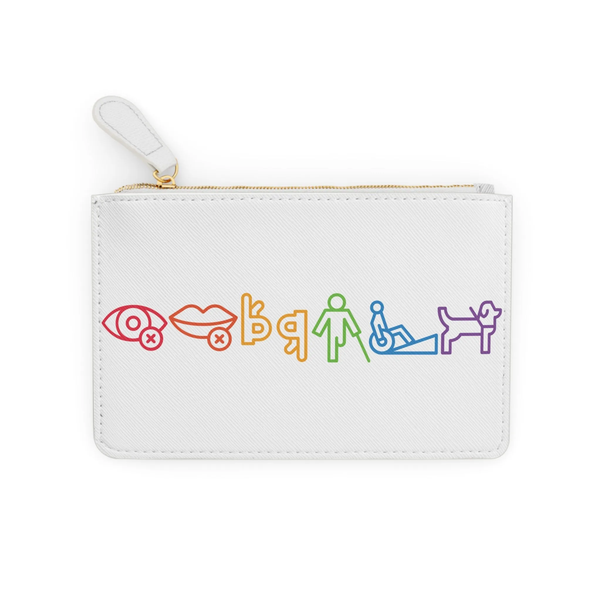 Disability Diversity Mini Clutch Bag