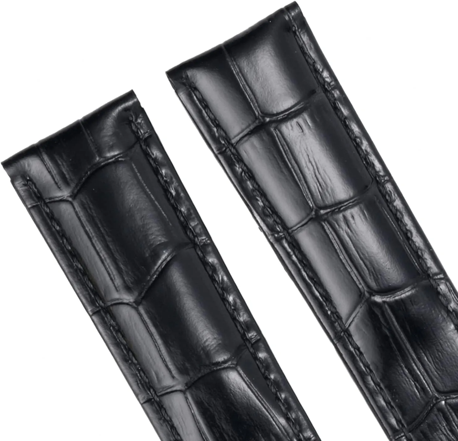 DISMAY Leather Watch Band Strap Made for Tag Heuer Watches with 20mm Lug