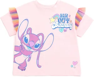 Disney Junior Birthday Girls T-Shirt Toddler to Big Kid Sizes (2T - 14-16)