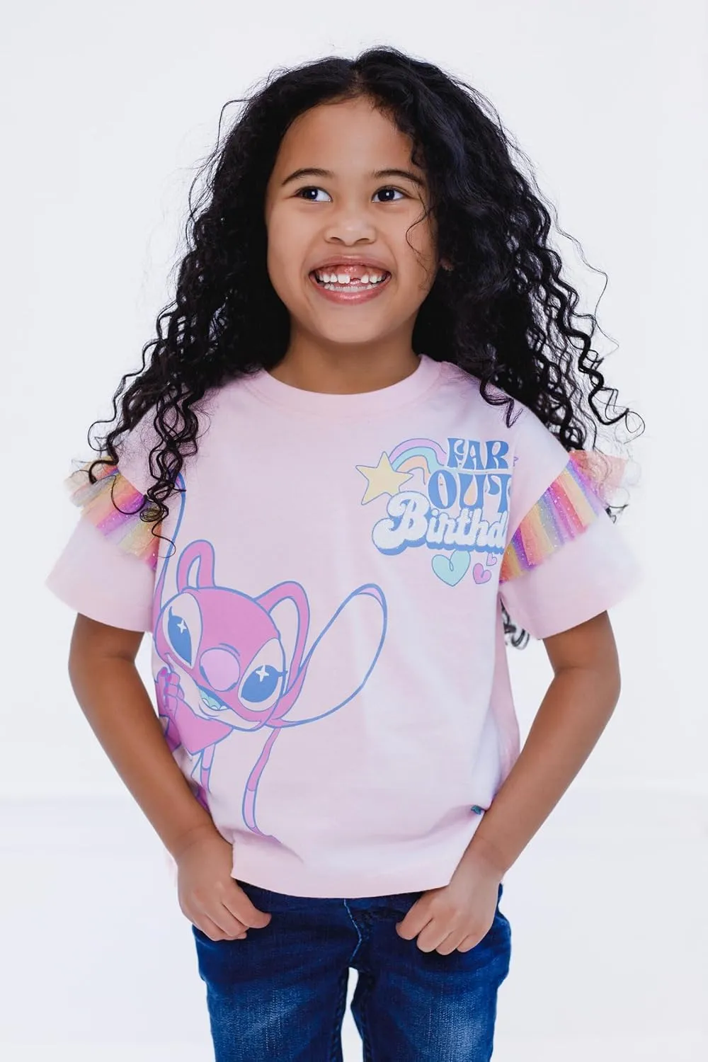 Disney Junior Birthday Girls T-Shirt Toddler to Big Kid Sizes (2T - 14-16)