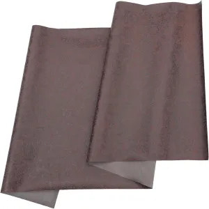 DOITOOL Artificial Leather Geometric Pattern Leather Sheets DIY Craft Material Roll for Jewelry Handbags