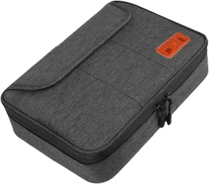 Double Layer Cord Organizer Case Travel Bag for Cords Digital Storage Pouch