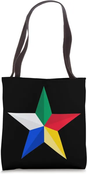 DRUZE STAR DRUZISM SYMBOL EMBLEM Tote Bag