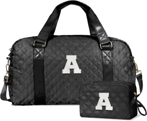 Duffle Bag Girls, Weekender Bags for Women, Personalized Gym bag for Girls, Monogram Duffel bags, Birthday Gift for Kids, Teens, Women, Mom, Teacher