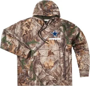 dunbrooke Men's Realtree Camo Minnesota Vikings Champion Tech Fleece Pullover Hoodie