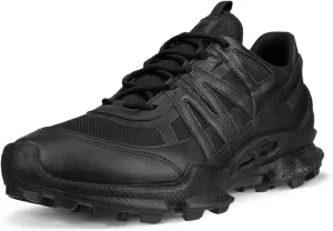 ECCO Mens Biom C-Trail 803254 Leather Textile Black Black Black Trainers 9-9.5 US