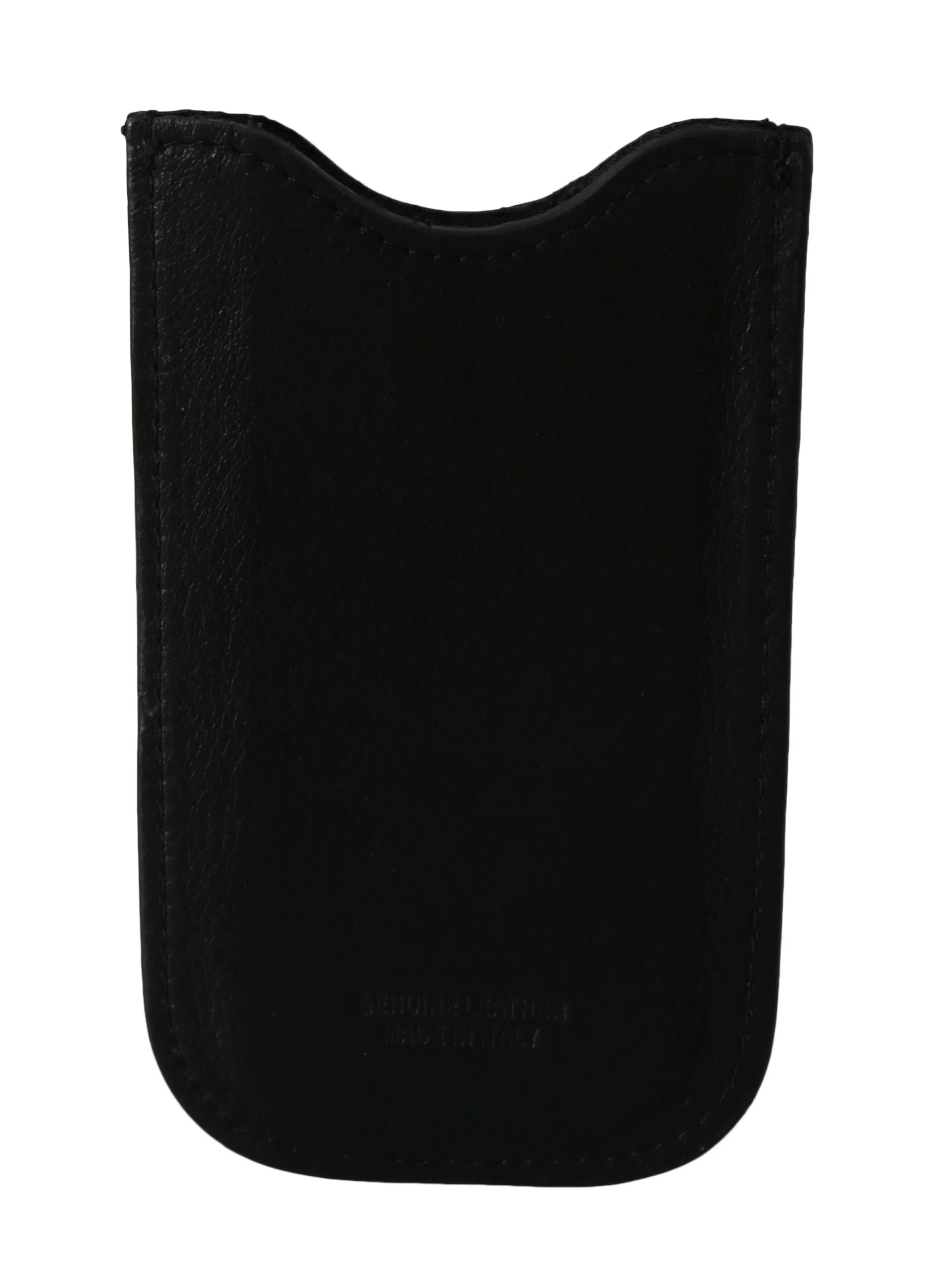 Elegant Black Genuine Leather Men's Wallet
