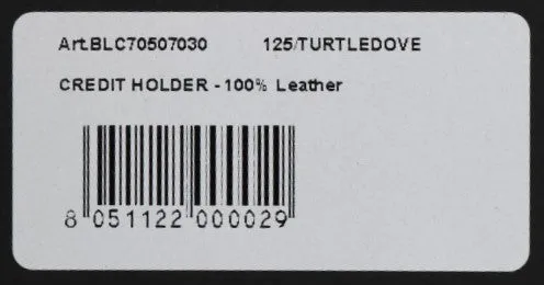 Elegant Turtledove Leather Men's Wallet