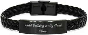 Epic Model Building Gifts, Model Building is My, Inappropriate Birthday Braided Leather Bracelet Gifts For Friends From Friends, Building toys, Construction toys, Model kits, Toy cars, Toy trains