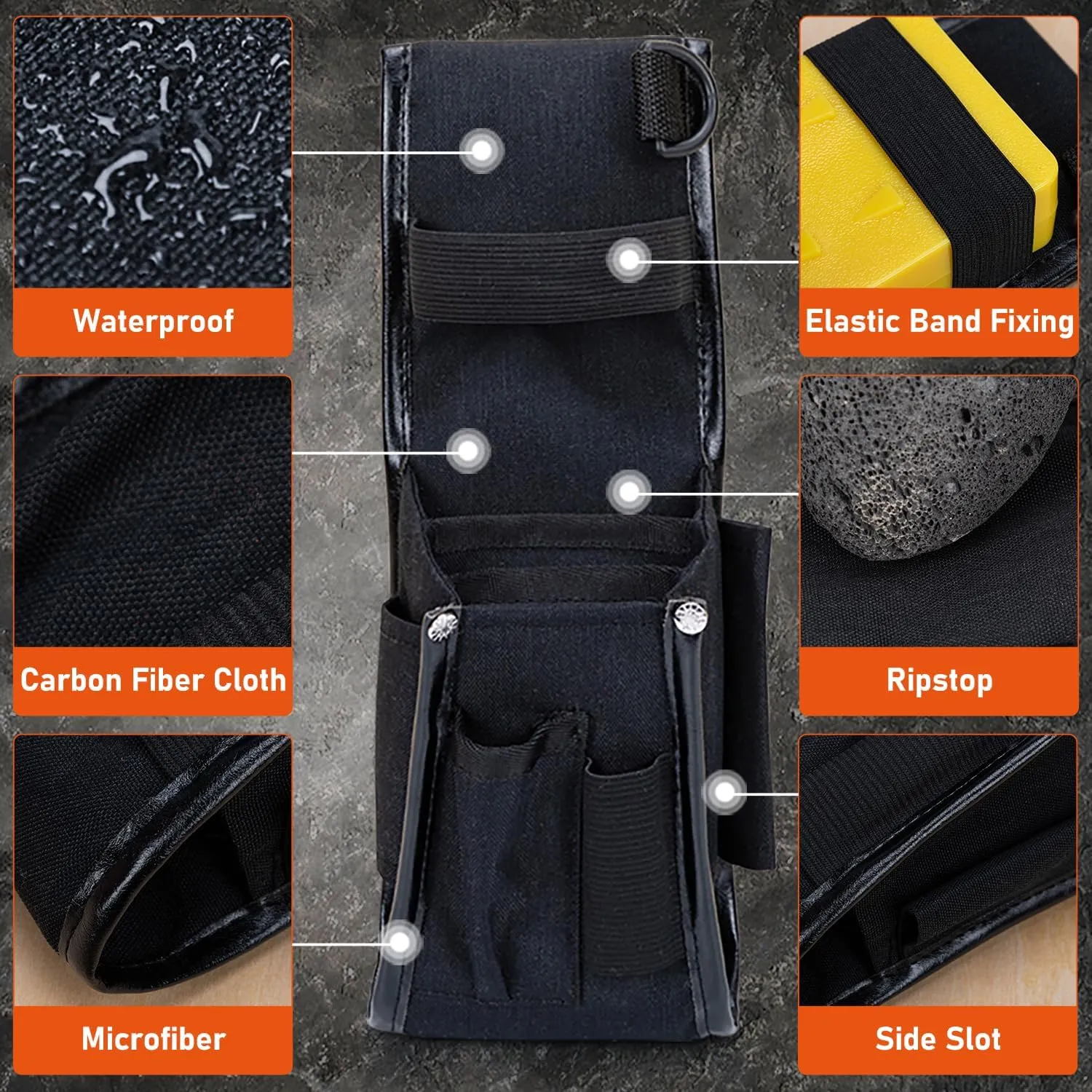 Felling Wedge Pouch, Adjustable Various Belts Logging Pouch ，Tree Felling Bucking Wedge Belt Pouch Bag for Tree Cutting