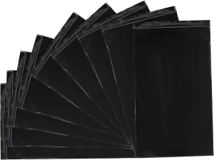 Feminine Personal Disposal Bags Refill Pack- Black Opaque Bags for Sanitary Disposal, Discreet Disposal for Tampons, Pads, and Liners (100 Refill Bags)