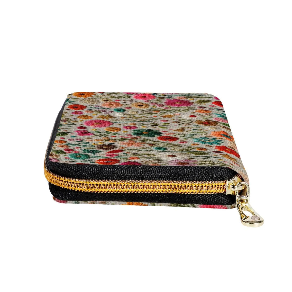 Field of Flowers Zip-Around Wallet