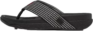 FitFlop Men's Surfer Weave-Stripe Toe-Post Sandals