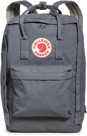 Fjallraven Women's Kanken Laptop Backpack 17", Super Grey, One Size