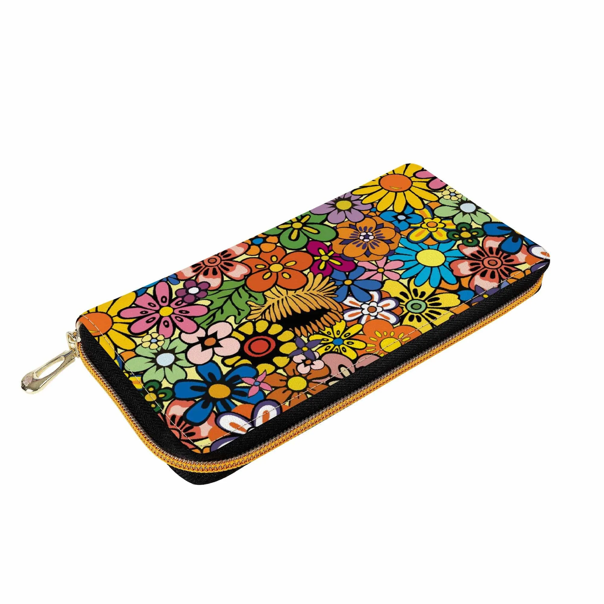 Floral Dream Zip-Around Wallet